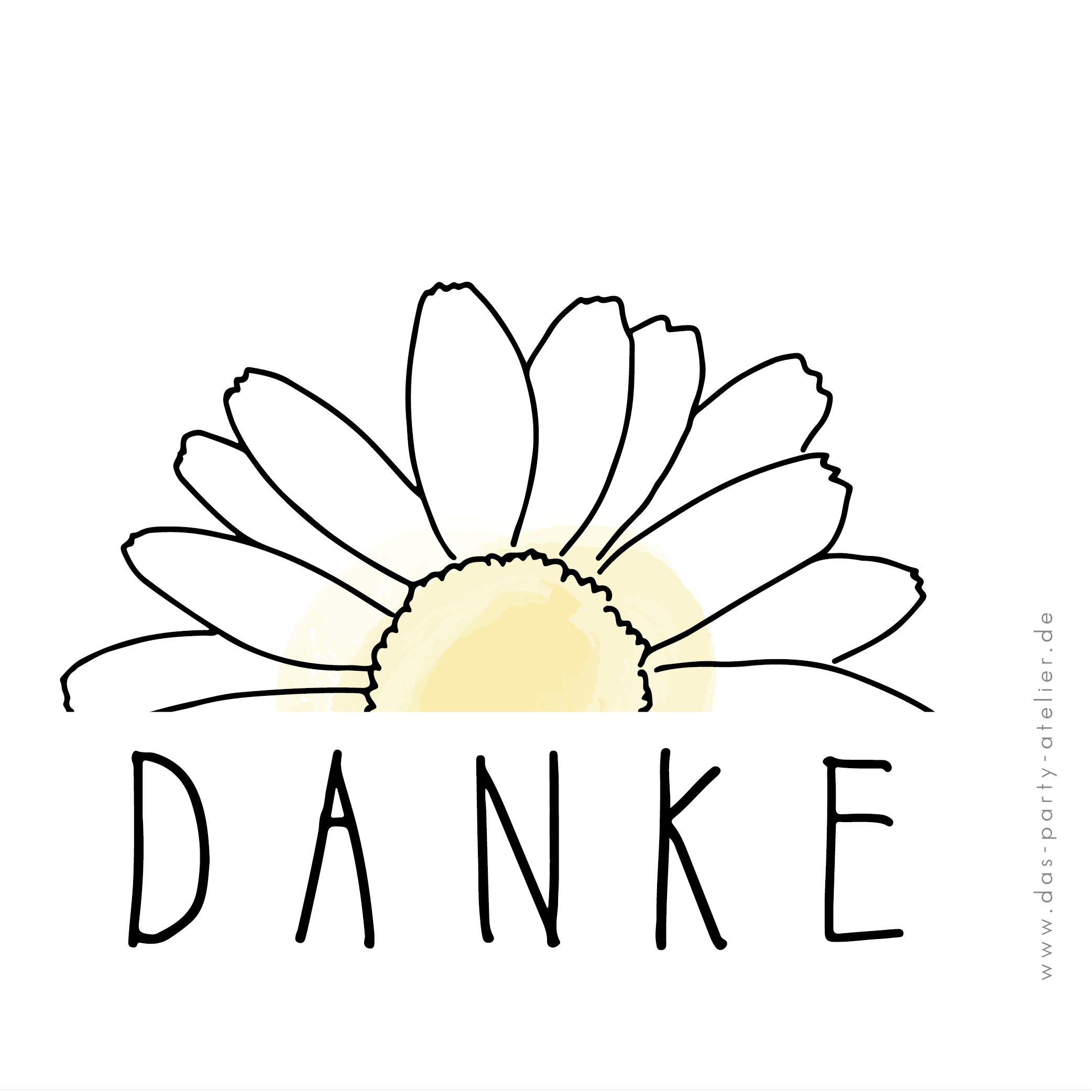 Einfach  D A N K E  sagen