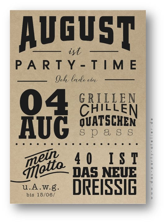 Parties für Erwachsene