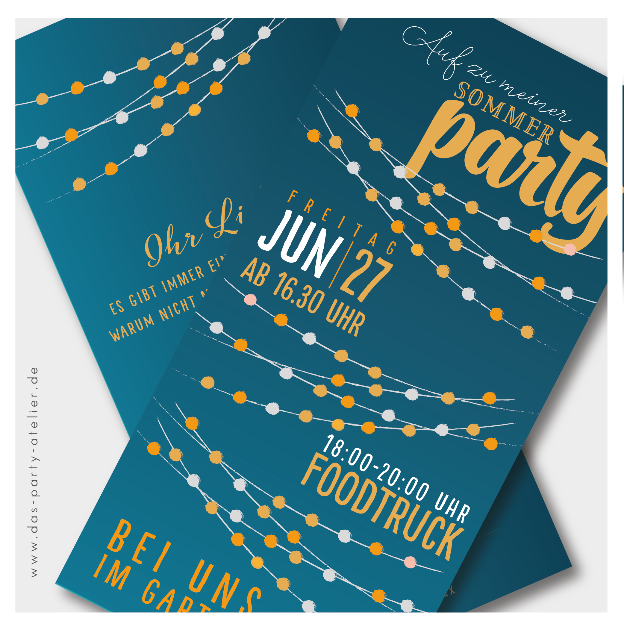 Einladung SOMMERPARTY