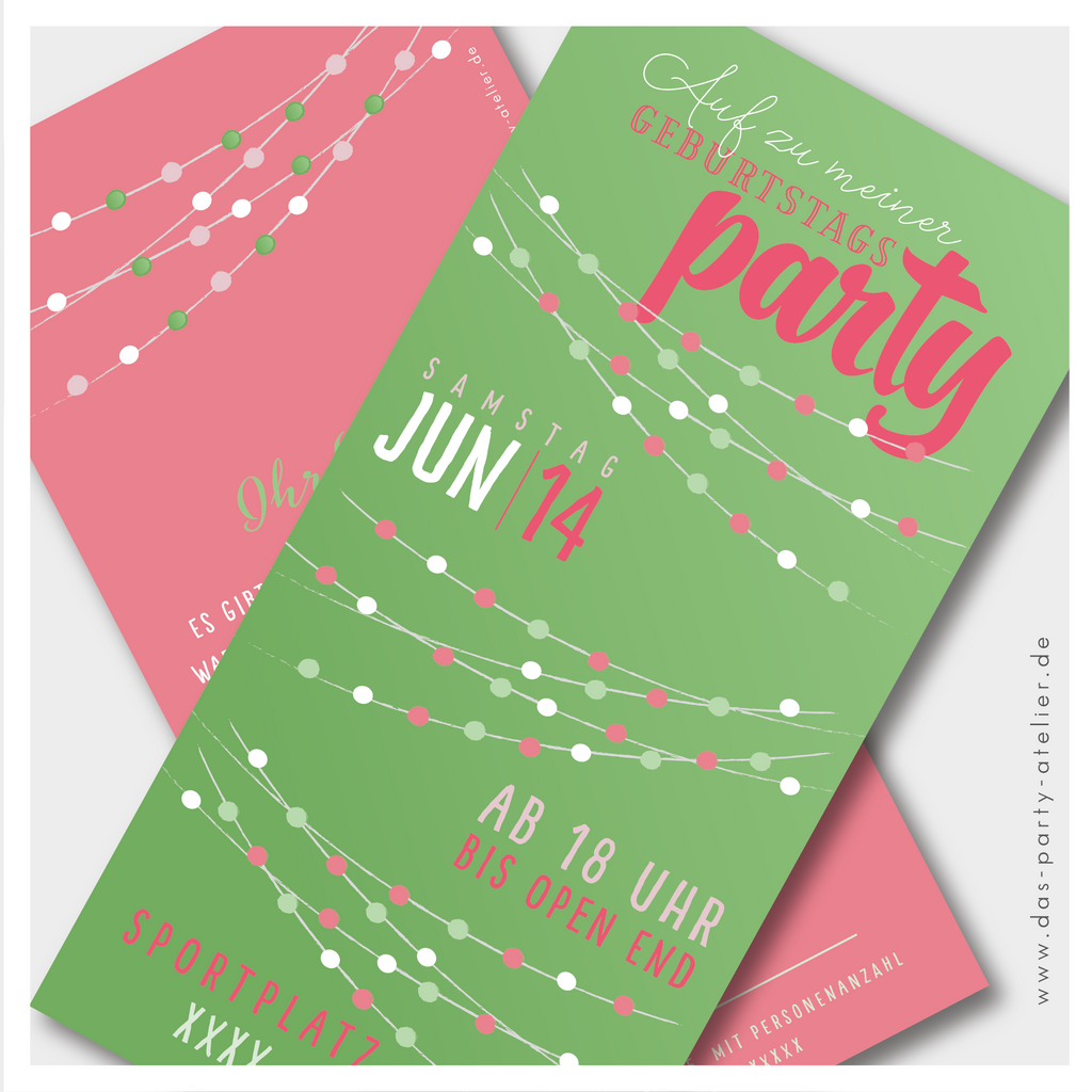 Einladung SOMMERPARTY
