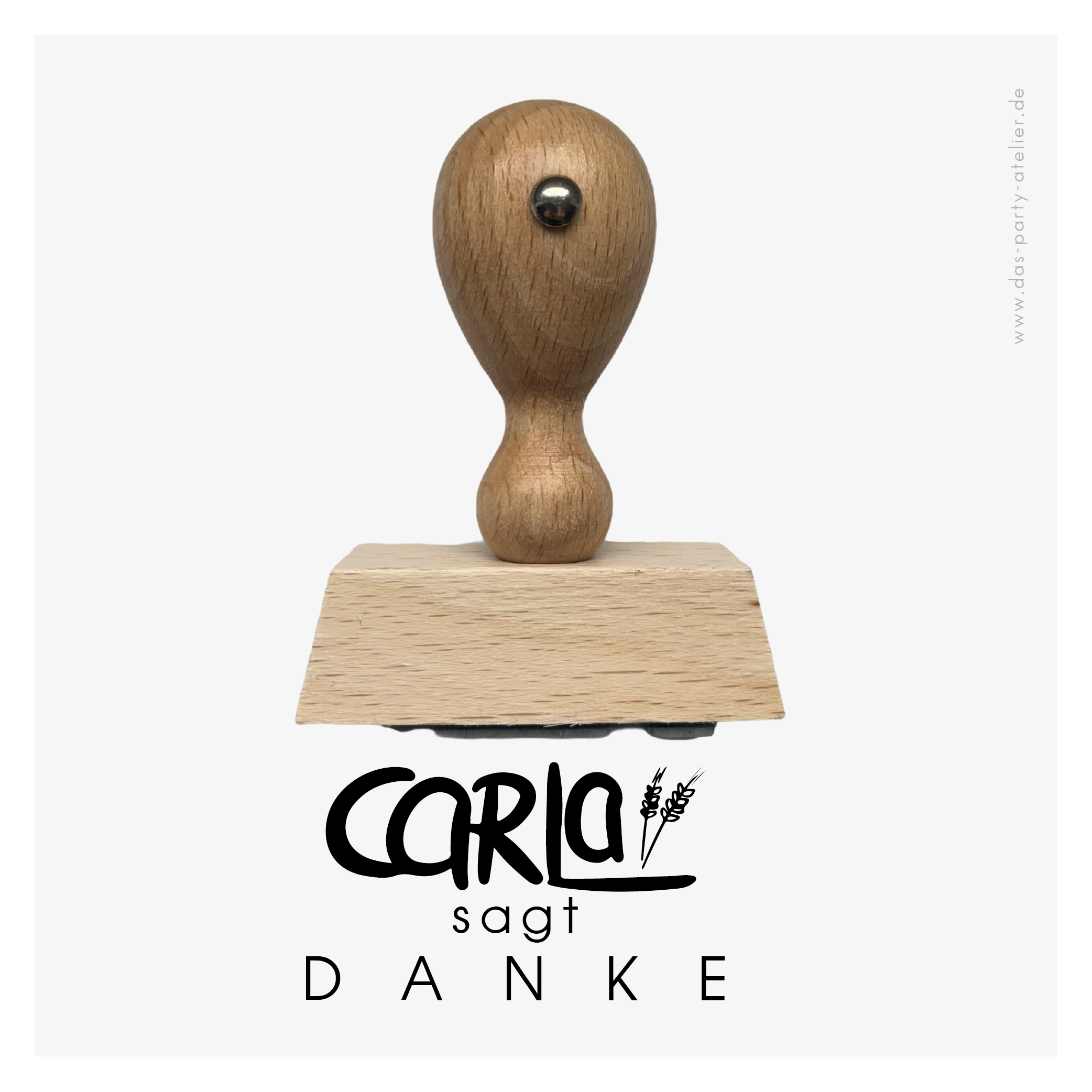 Stempel DANKE individualisierbar