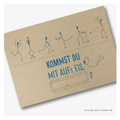 Einladungskarten EISLAUFEN (6er Set)
