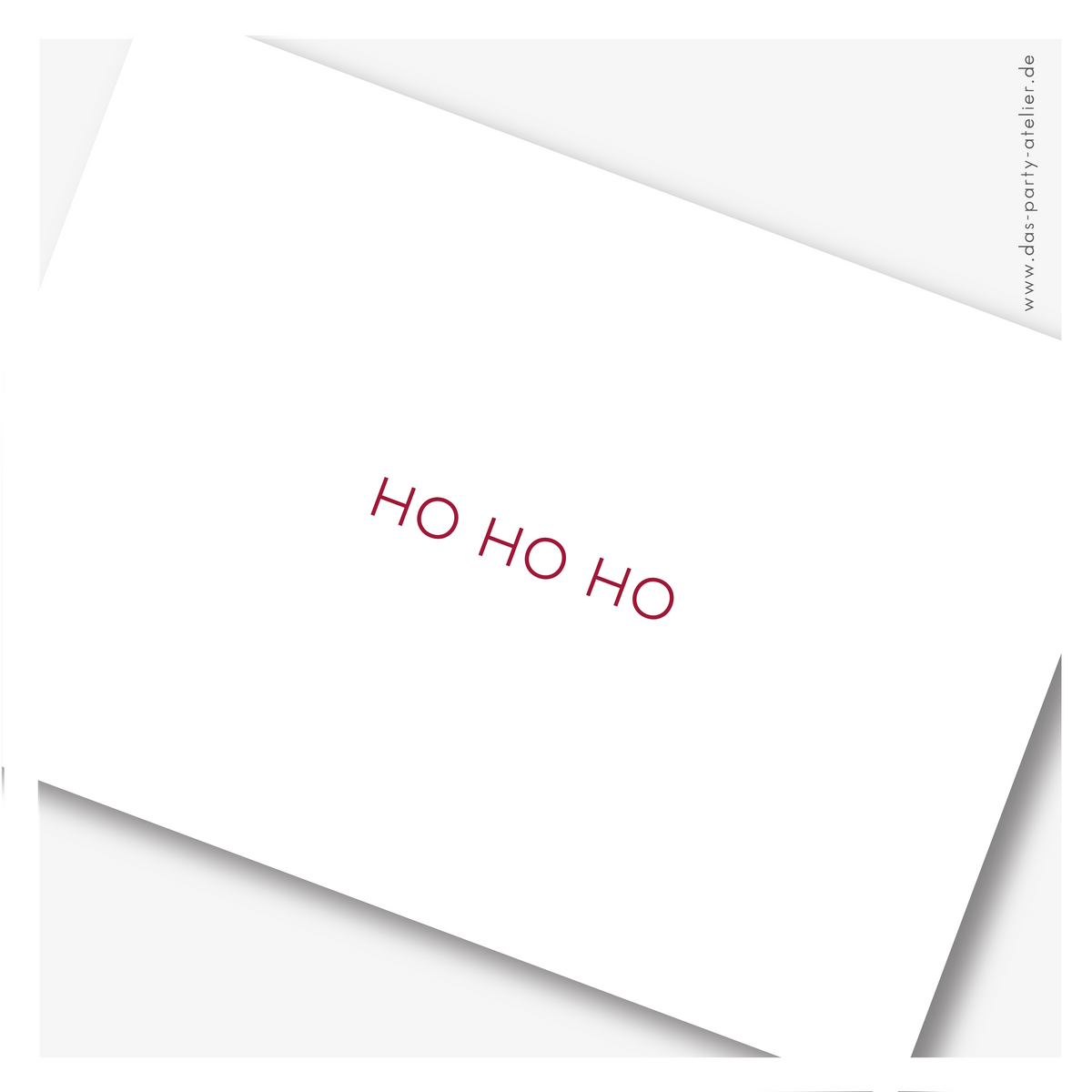 5er Set Weihnachtskarten MODERN MIT HUMOR