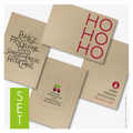 5er Set Weihnachtskarten MODERN MIT HUMOR (Kopie)