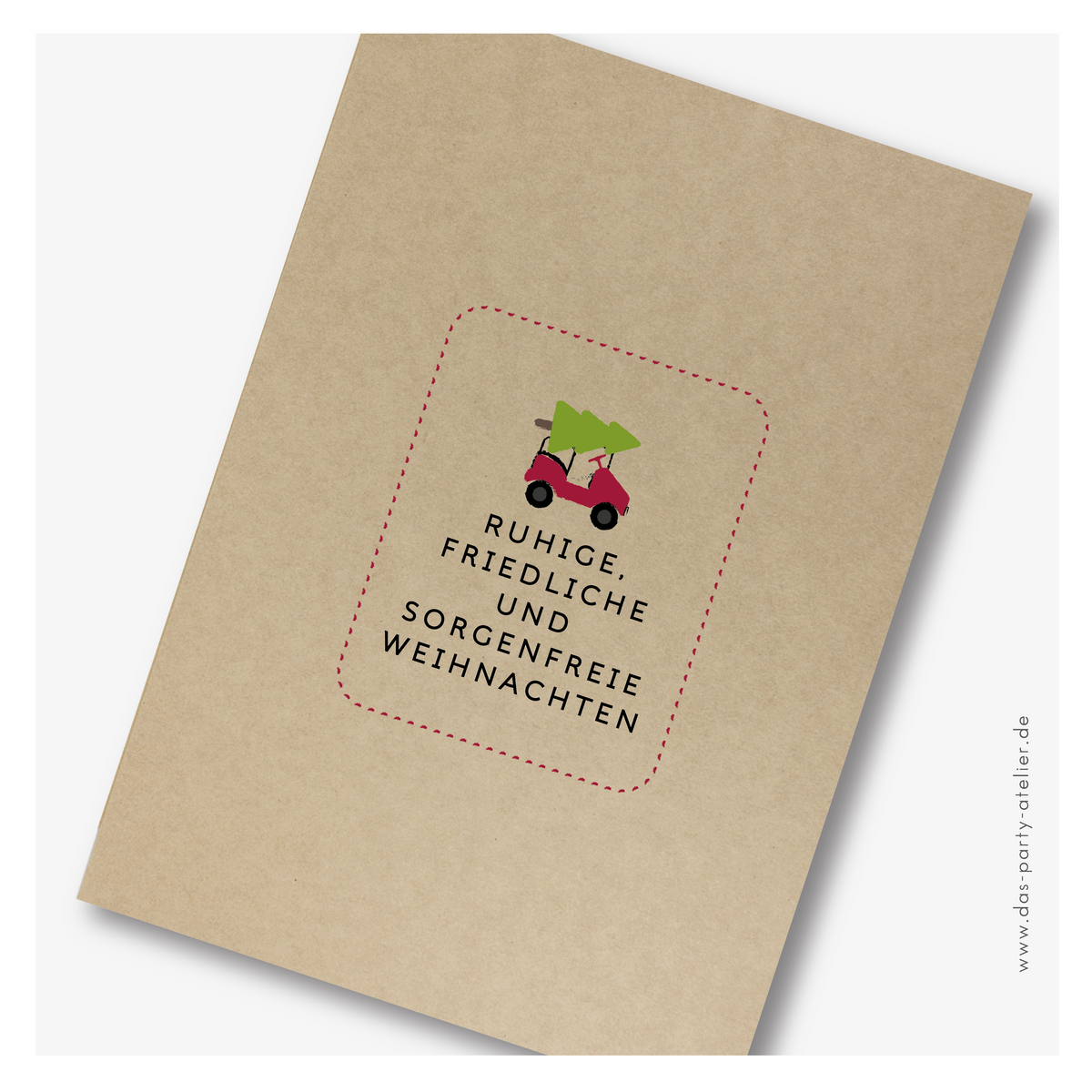 5er Set Weihnachtskarten MODERN MIT HUMOR (Kopie)
