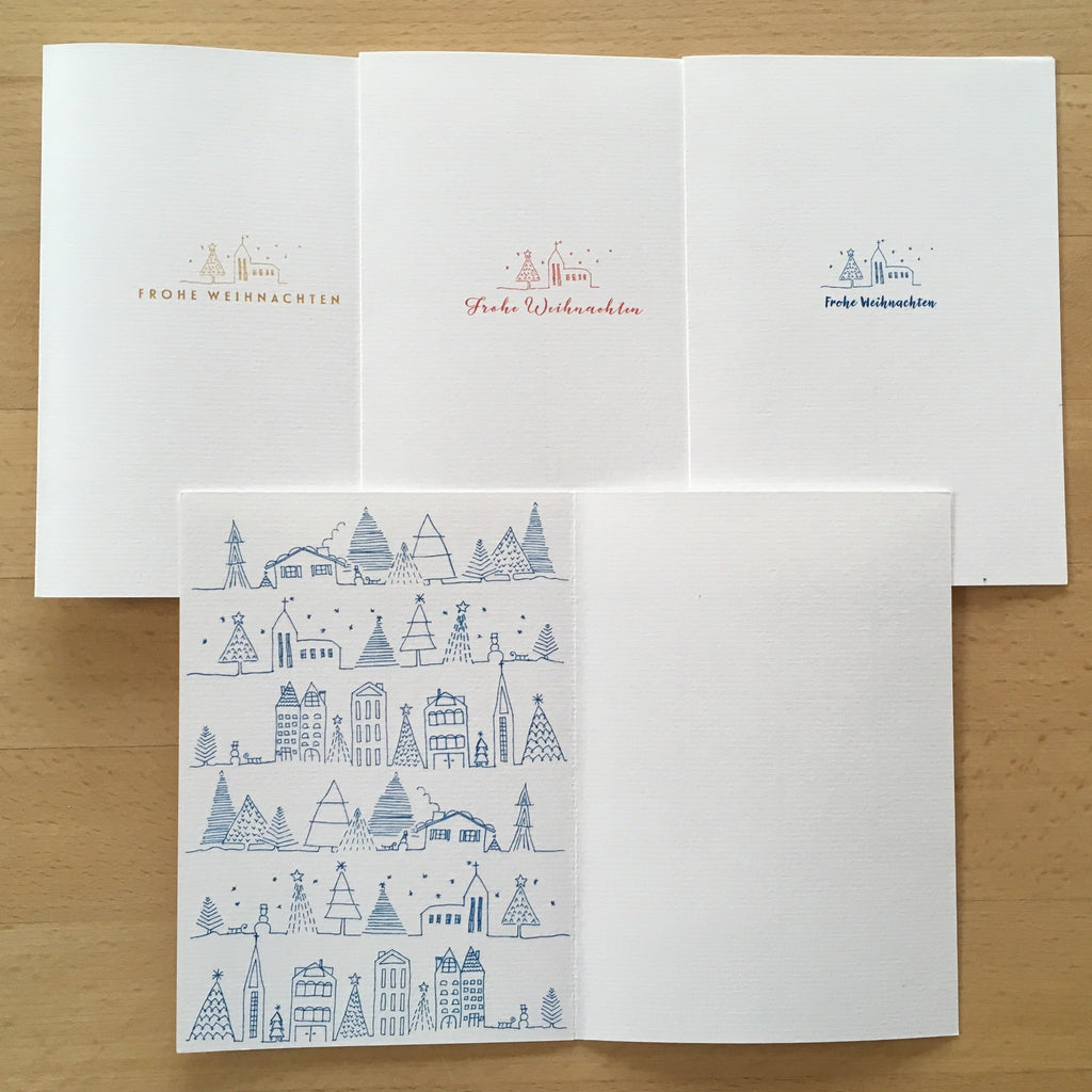 Weihnachtskarte WINTERWONDERLAND I (individualisierbar)