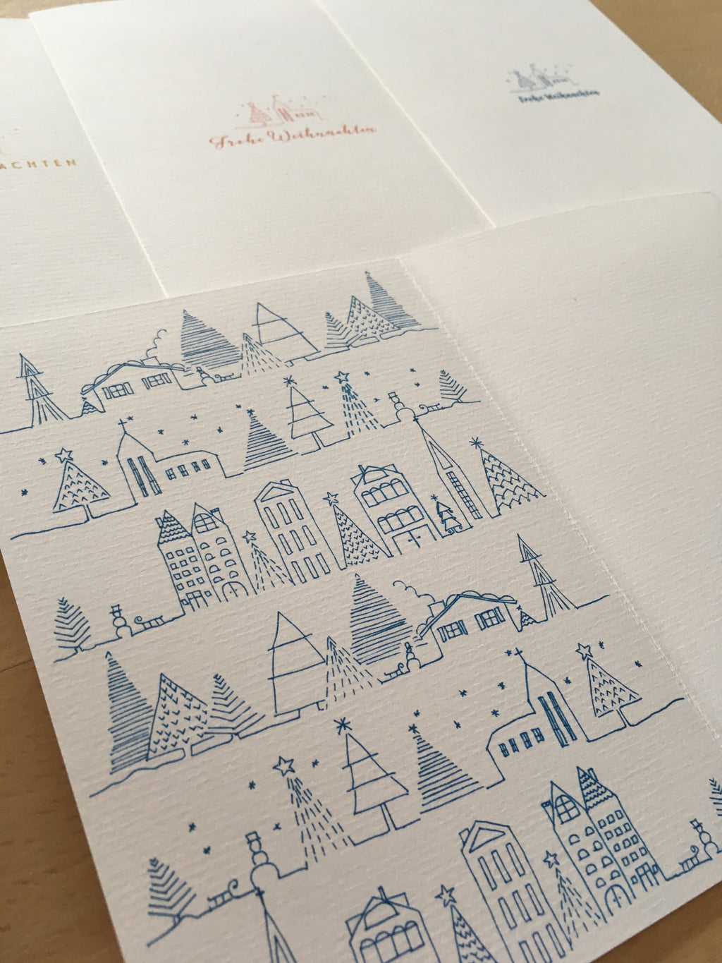 Weihnachtskarte WINTERWONDERLAND I (individualisierbar)