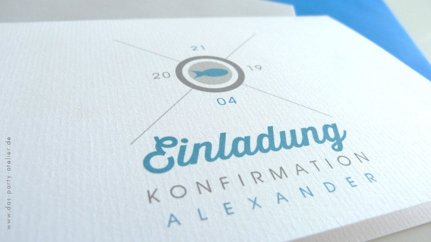 Einladung/Danksagung KREUZ & QUER